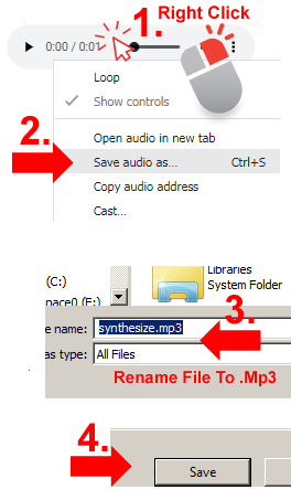 Download & Rename file .mp3